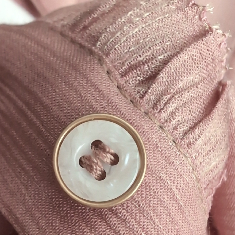 Fate Blush Pink Ruffle Blouse - Picture 13 of 13